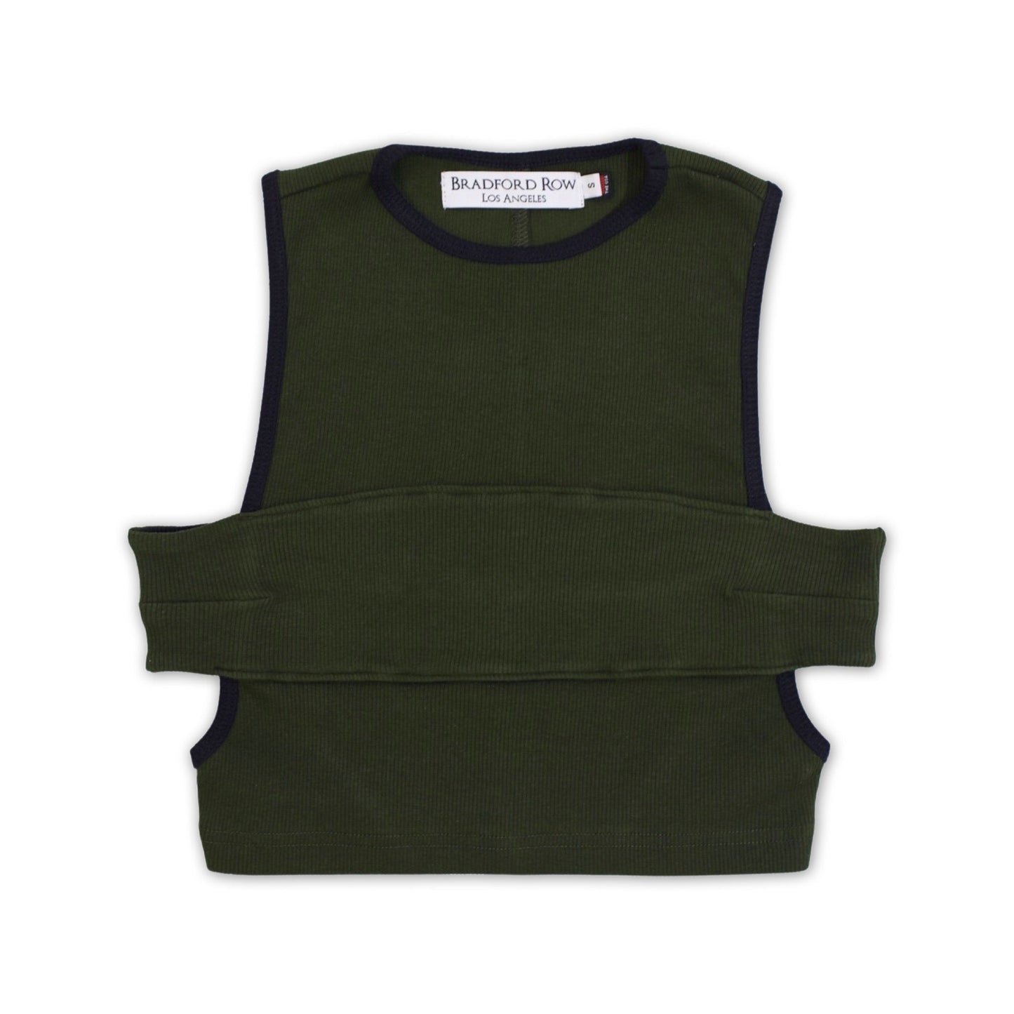 Nyx Cut Out Crop Tank - Bradford RowShirts & Tops