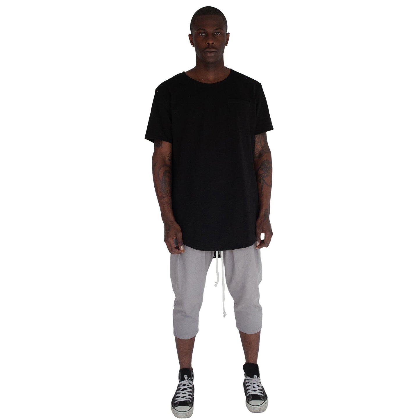 Scoop Tee - Black Onyx