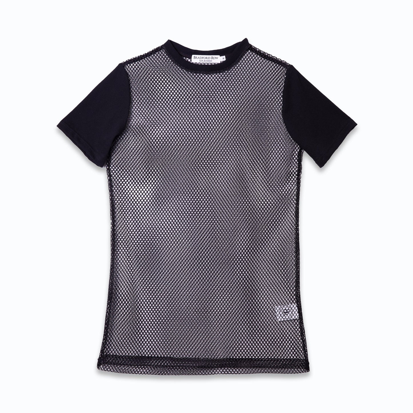 Ivy Mesh Tee Dress - Black Onyx - Bradford RowShirts & Tops