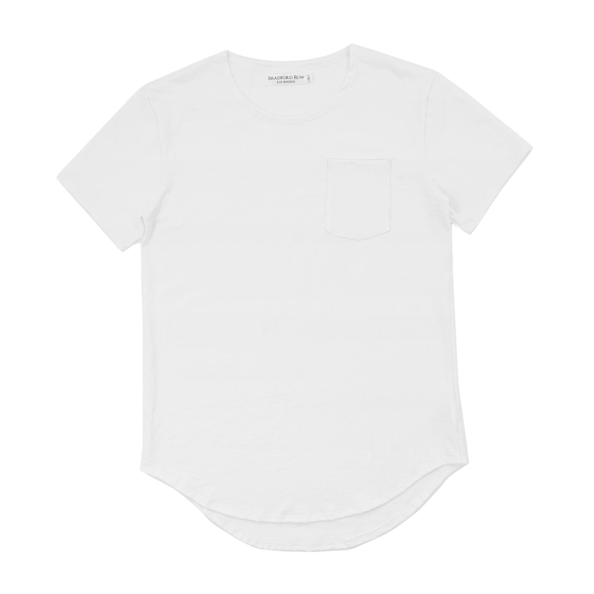 Scoop Tee - White Pearl - Bradford Row