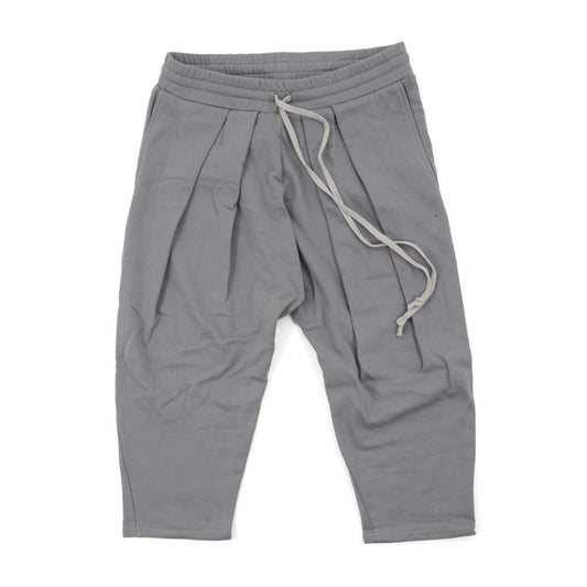 The Double Pleat Sweatpants - Grey Marble - Bradford Row