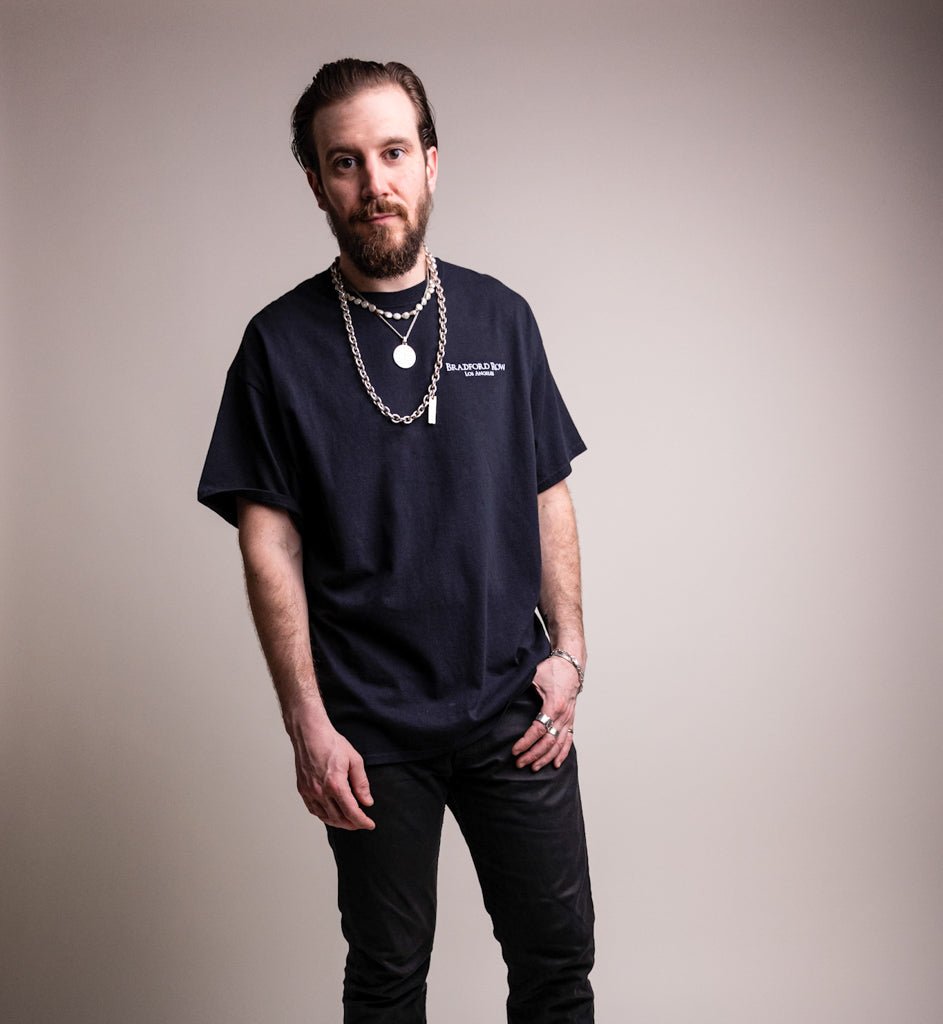 Vitals Embroidery Boxy Tee - Bradford Row