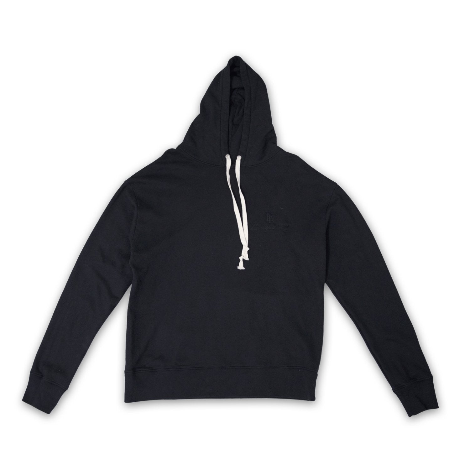 VITALS EMBROIDERY HOODY – BLACK - Bradford Row